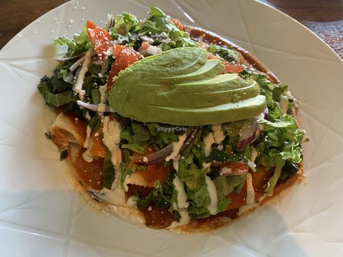 Mexican food at BaoVegan in Cancun