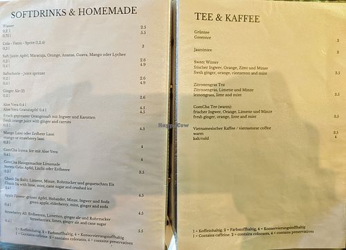 Pages 9-10 of 14 at Comcha Vegan at Comcha Vegan in Berlin