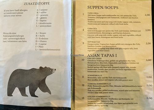 Pages 1-2 of 14 at Comcha Vegan at Comcha Vegan in Berlin