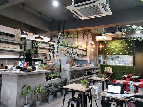 Reception area at Friendster Hub in Petaling Jaya