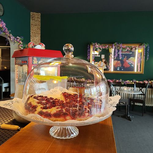 Amazing home-made cake at Urania Theater in Cologne