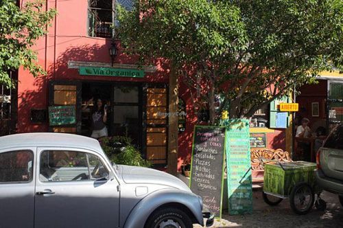View from outside at Via Organica in San Miguel De Allende