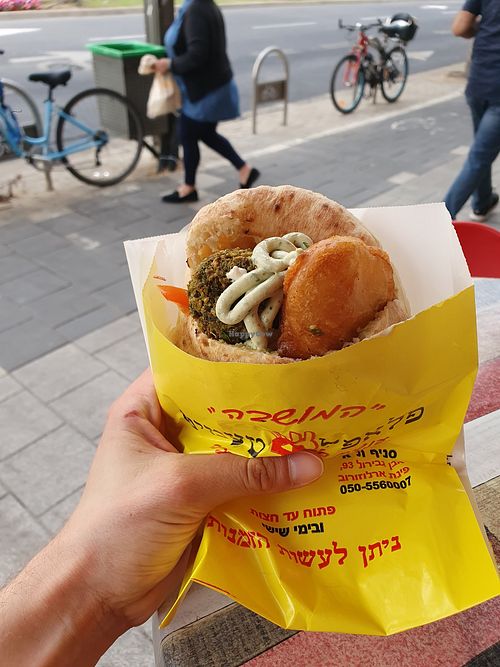 at Falafel 4 Flavors in Tel Aviv