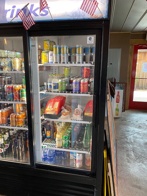 Fridge at Starkey Market in Trinity