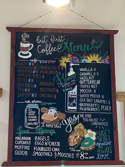 Coffee at Starkey Market in Trinity