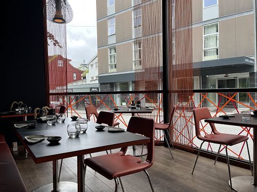 cozy corner  at Etika in Torshavn