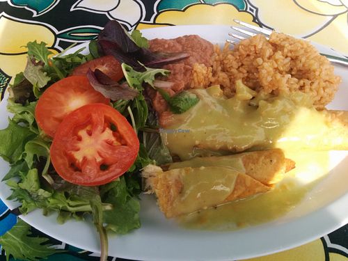 Taquito plate at Flacos in Berkeley
