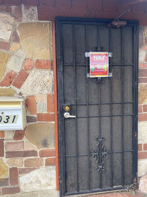 Flacos Door (Looks Closed but It’s Open!)  at Flacos in Berkeley