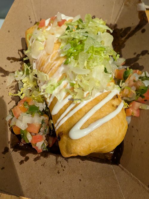 Chimichanga de Birria  at Jajaja Mexicana - Hudson Yards in New York City