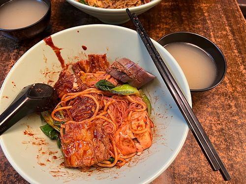 Ytf- still as good, just that the prices now are exhorbitant! Soup has become a lot more shallow after Covid  at Pine Tree Cafe 长春树 - Fortune Centre in Central Singapore