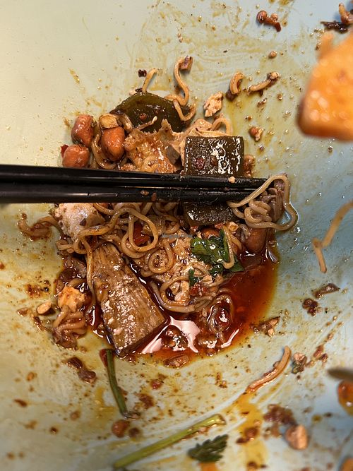 Too oily- could use lesser oil  at Pine Tree Cafe 长春树 - Fortune Centre in Central Singapore