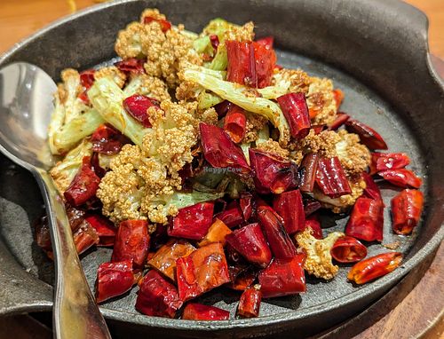 Griddle cauliflower #Veganuary at XiángHé 祥和 - Serenity in Taipei