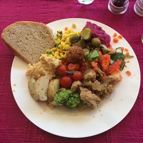 Mezze at Kyffin Cafe Deli in Bangor