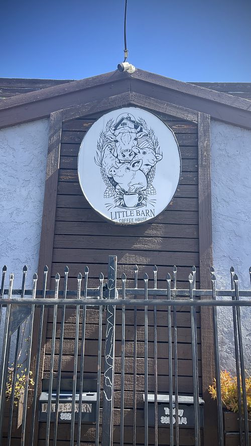 Front   at Little Barn Coffee House in Los Angeles