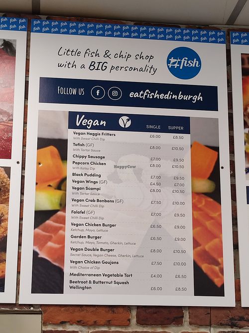 New menu at #fish - Marchmont in Edinburgh