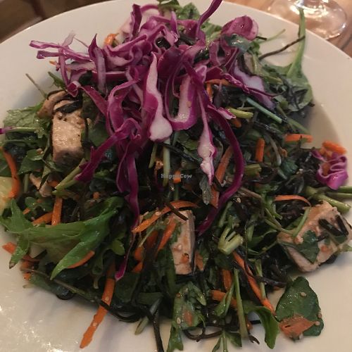 sea vegetable salad at Paul and Elizabeth's in Northampton