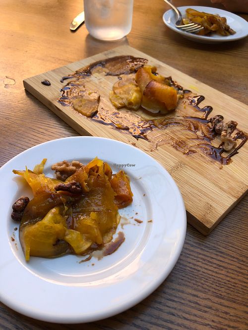 - Roasted Beet Salad with Candied Walnuts & Red Wine Vinaigrette

We were expecting a green salad, this just had the roasted beets. This was good too at Embermill in Santa Barbara