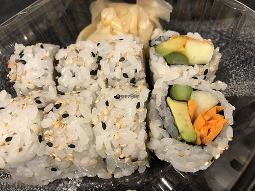 Veggie Roll (I added avocado) at Ziree Thai & Sushi in Delray Beach