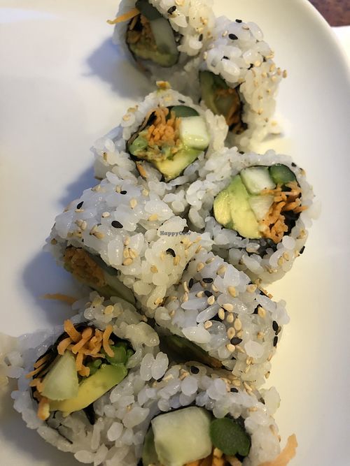 Veggie Roll w/ added Avocado  at Ziree Thai & Sushi in Delray Beach