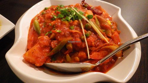 Vegetable Jalfrezi at Nalan Restaurant - City Hall in Central Singapore