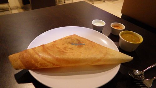 Masala dosa at Nalan Restaurant - City Hall in Central Singapore