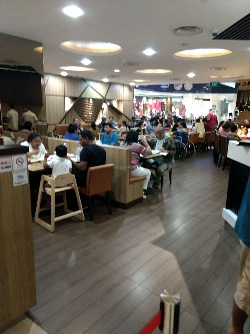 Busy at Nalan Restaurant - City Hall in Central Singapore