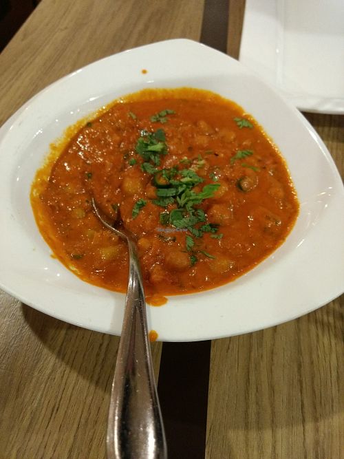 Channa masala at Nalan Restaurant - City Hall in Central Singapore