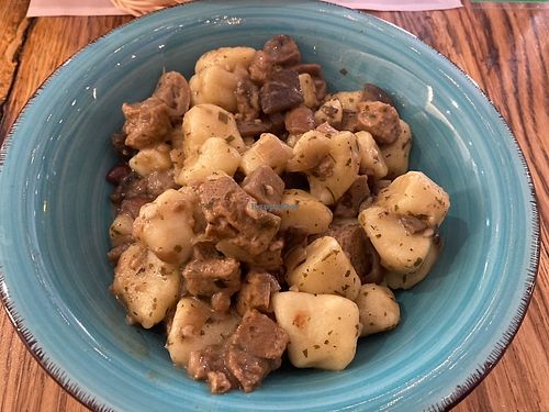 daily lunch - gnocchi with mushroom goulash   at Restoran ŠtoRiJa in Rijeka
