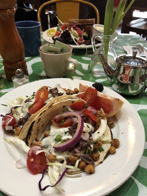 Vegan tacos  at Lovin' Oven in Frenchtown