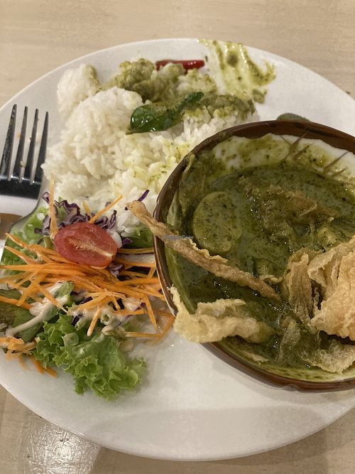 Thai green curry  at b twelve in Kuantan