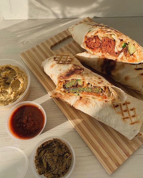 Shawarma  at Oh My Chickpea! in Irkutsk