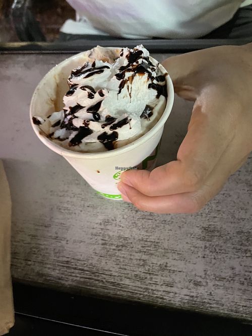 Blizzard at Sweet Journey Soft Serve in Kailua Kona