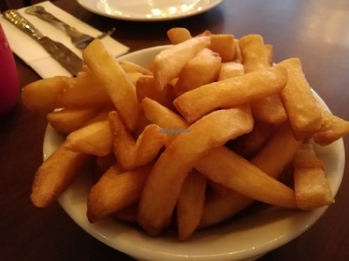 Chips at The Orchid Vegan Restaurant in York