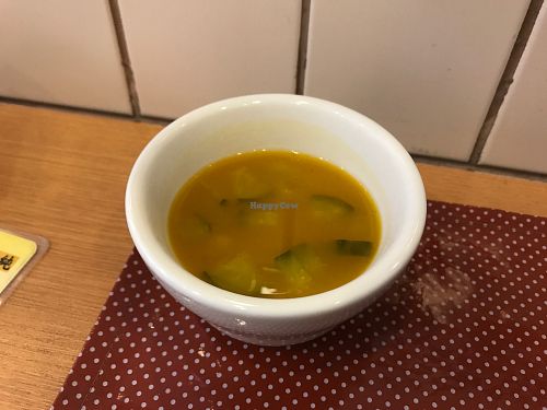 Soup at Broto de Primavera in Sao Paulo