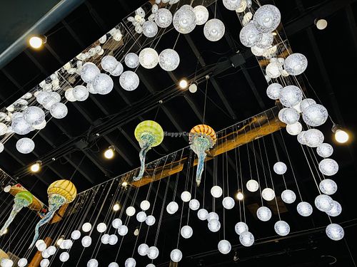  Ceiling lights   at The Naked Fish in South Lake Tahoe