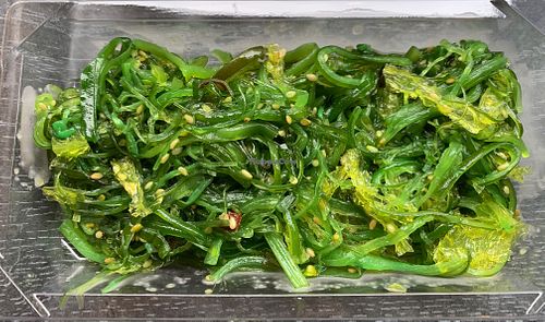 Seaweed salad at Wasabi Sushi Bento Bar in Geneva