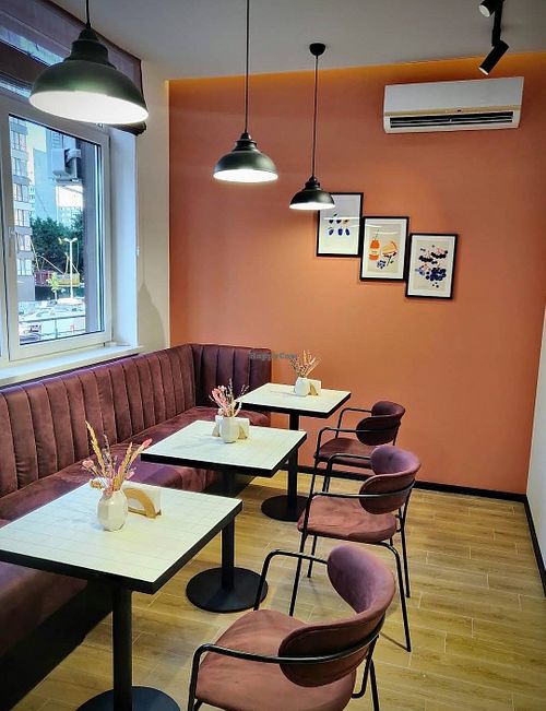 Inside at Nice-Ice in Kyiv