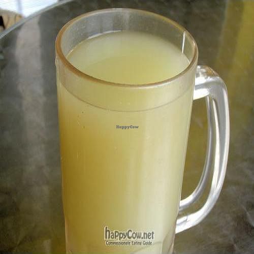 Home-made Barley Drink (Hot/Cold) @ 80cents (SGD) at Nature Vegetarian Delights in North Singapore