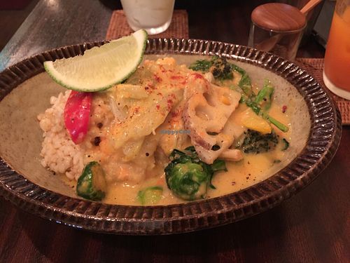 Gluten-free curry at Meu Nota in Tokyo