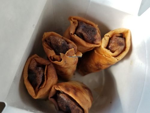 Spring rolls are obviously handmade and wonderful at Forest To Fork in St Paul