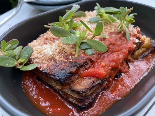 Lasagna at BAIA in San Francisco