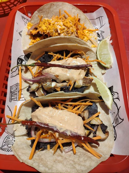 Tacos at Lucha Libre in Mannheim