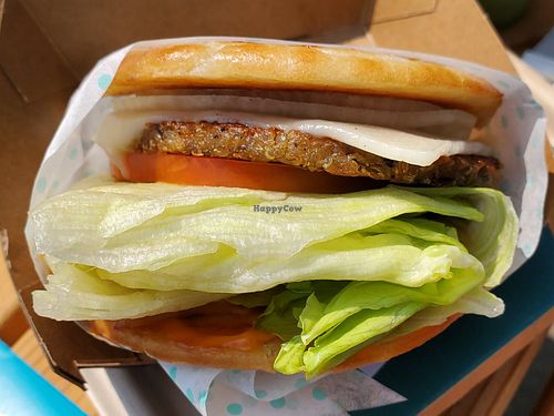 Single gluten free burger at Amy's Drive Thru  in Corte Madera