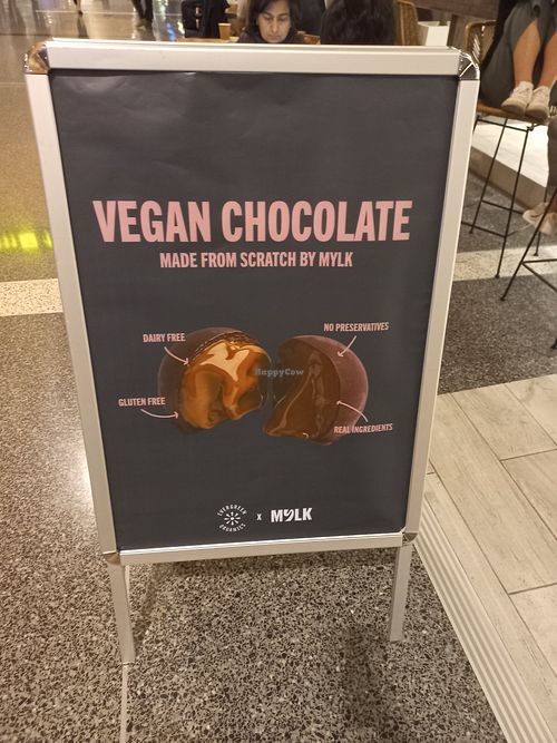 Sign at DOH - Evergreen Organics in Doha