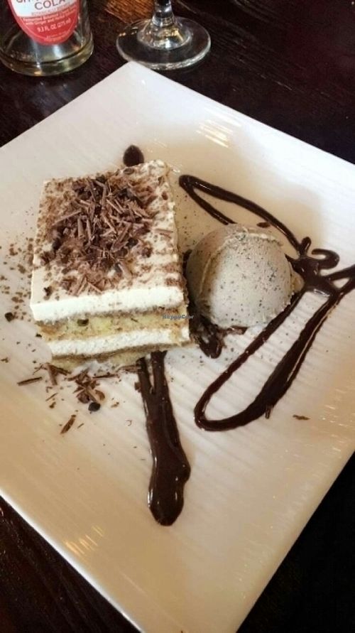 Tiramisu at Sprig and Vine in New Hope