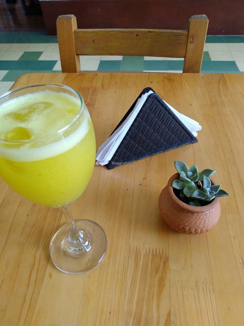 Juice drink at El Arrebato in Medellin