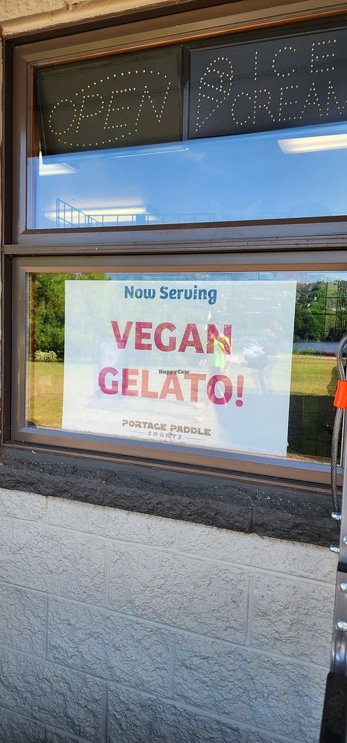 Outside at Portage Paddle Sports in Houghton