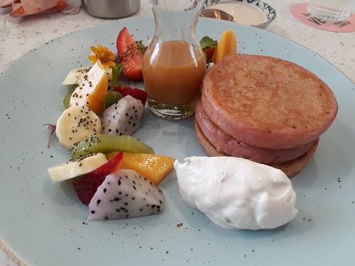 Pancakes at Nature's Charm in Bangkok