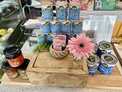 Coconut condensed milk   at Nature's Charm in Bangkok