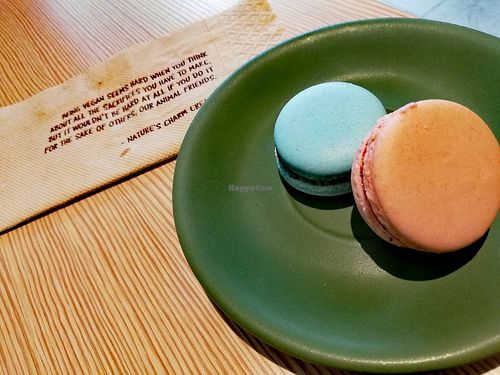 Macarons at Nature's Charm in Bangkok